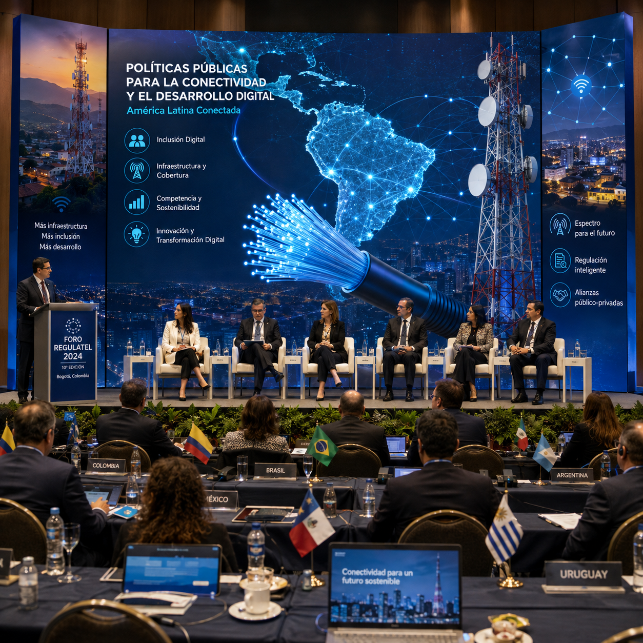 Marco jurídico de las telecomunicaciones en países latinoamericanos: comparación y desafíos regulatorios